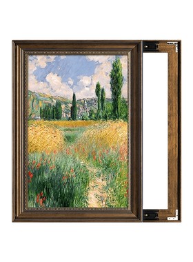 【欧美爆款电表箱画】莫奈风景画