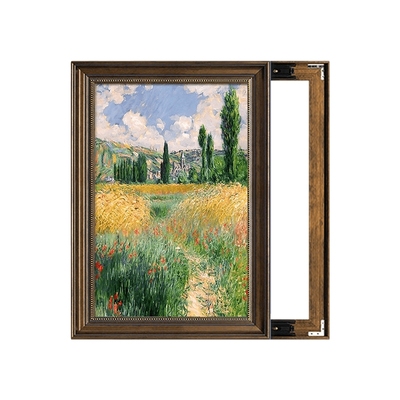 【欧美爆款电表箱画】莫奈风景画