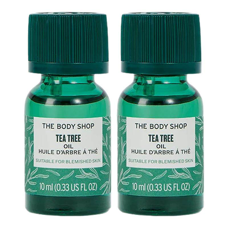 【百亿补贴】TheBodyShop美体小铺茶树油10ml*2组合精油