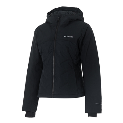 哥伦比亚羽绒服女款2025冬季户外金点热能保暖时尚休闲羽绒衣外套