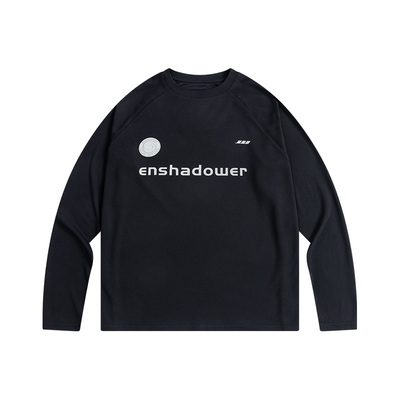 ENshadower徽章运动长T