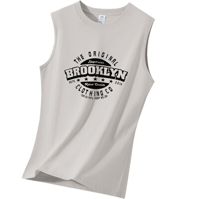 230g重磅背心新疆长绒棉免烫抗皱