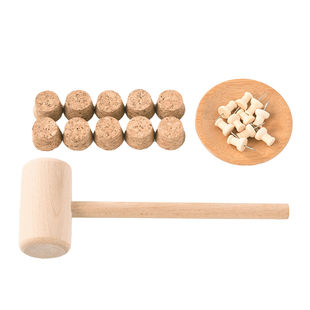 善学钉钉子合集工作 蒙氏教具蒙台梭利手眼协调木锤敲打 蒙特梭利