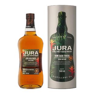 欧洲直邮Jura优瑞威士忌酒朱拉朗姆桶过桶芬芳香醇馥郁丝滑0.7L