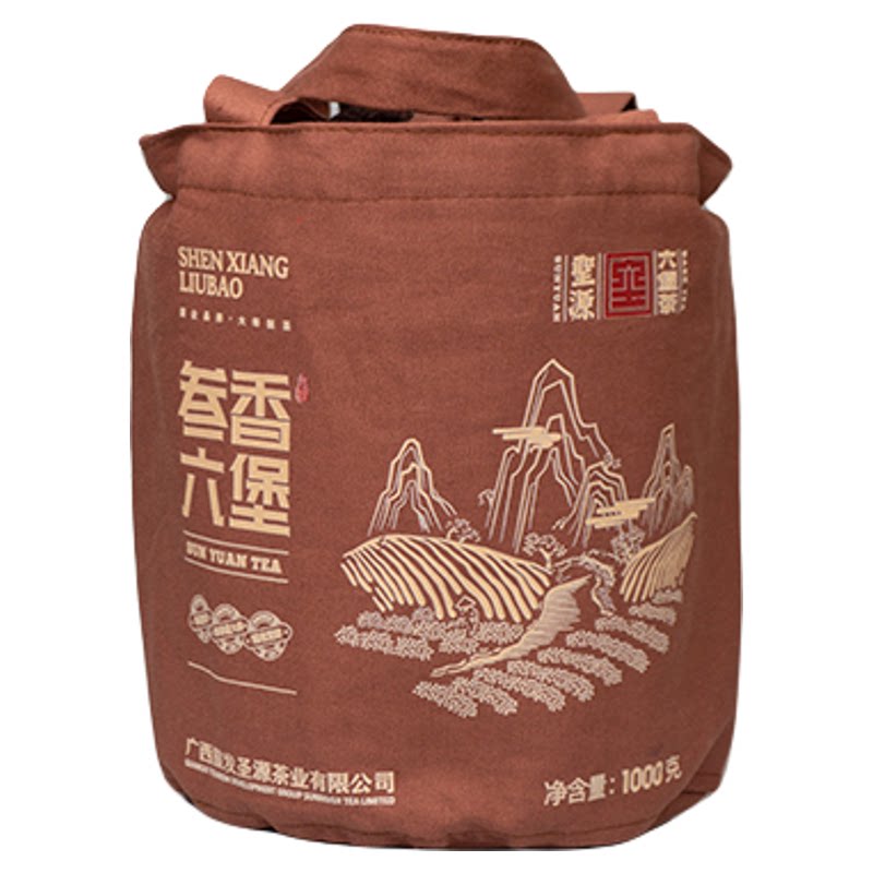 2012陈香参香六堡茶1kg