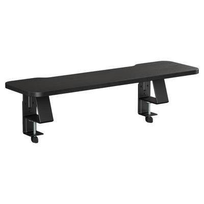 北弧显示器增高架台式电脑桌面胡桃木实木纹收纳底座置物架G650