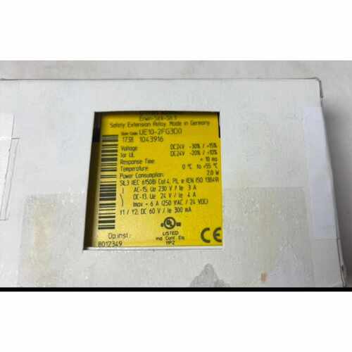 询价SICK西克安全继电器 UE10-2FG3D0