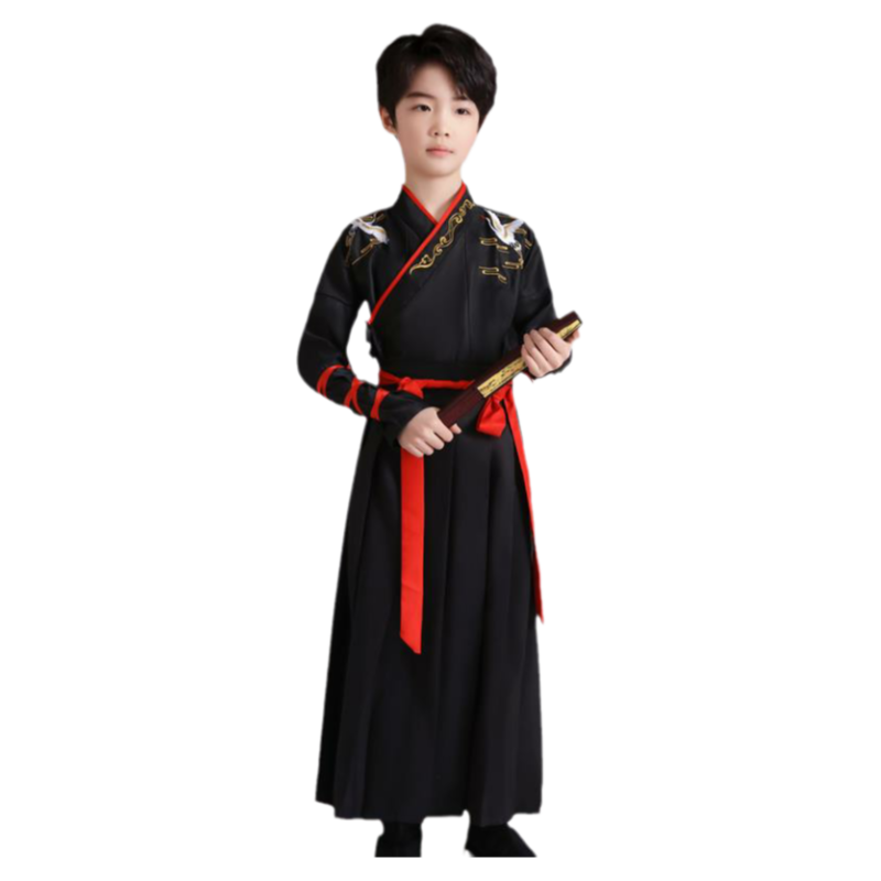 男童汉服少爷唐装武侠国学朗诵