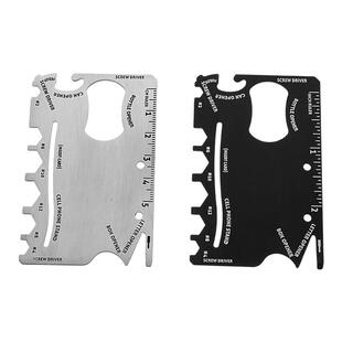 随身军刀野外生存瑞士扳手卡开瓶器卡户外快递多功能组合工具卡刀