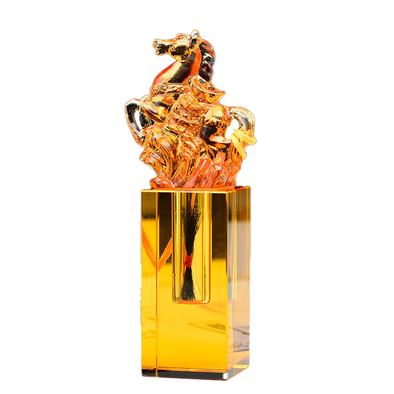 宝宝胎毛纪念品胎发印章制作胎毛收纳章diy自制水晶琉璃胎发章马