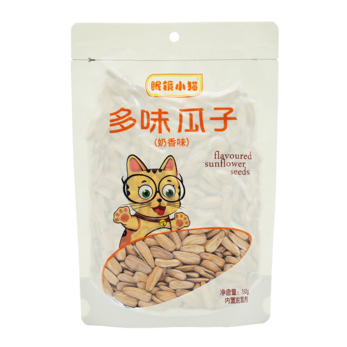 【眼镜小猫精品店】多味瓜子150g克5袋眼睛小猫奶油味包邮桦甸