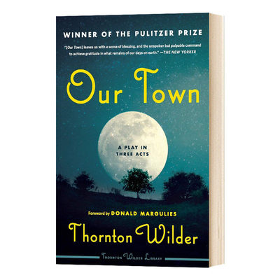 华研原版 我们的小镇 英文原版小说 Our Town A Play in Three Acts Perennial Classics 英文版 进口英语书籍