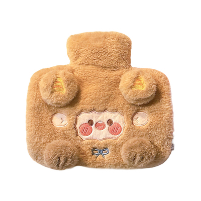 可爱热水袋注水暖水袋2025新款冬季可插手女生暖肚子大号防爆暖手