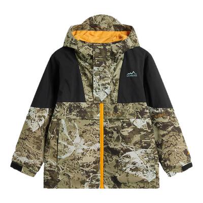 李宁25秋冬新款保暖连帽风衣外套