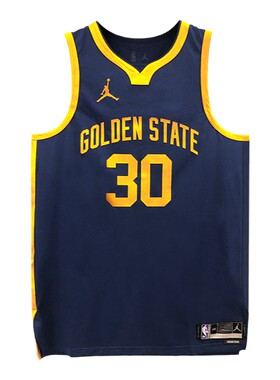 NBA官方库里AU球员版球衣篮球服