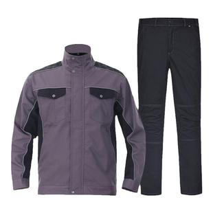 汽修工作服男装秋冬套装结实耐磨工厂工人长袖4S店反光定制劳保服