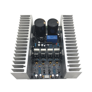 发烧功放板大功率安森美对管HIFI东之5200双声道纯后级功放成品板