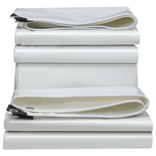 白色新型张拉停车棚膜布雨棚防水小区膜结构篷布景观棚户外车棚