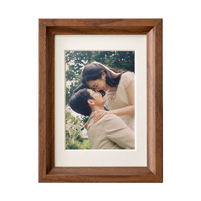 洗照片做成相框摆台相册高级感6寸7寸8加打印diy定制画框挂墙空框