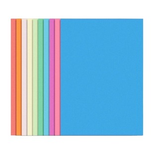 吹塑纸a4吹塑板加厚4mm美术专用版画套装儿童小学生a3吹塑纸板画工具材料8K16K4k彩色8开手工纸DIY折纸幼儿园