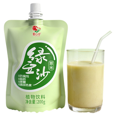 薏米健康绿豆沙冰饮料200g袋装