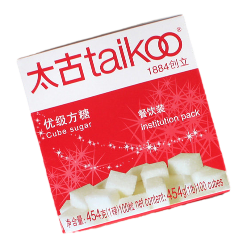 太古方糖块优质白砂糖奶茶白糖特浓餐饮咖啡调糖454g纯黑咖啡伴侣