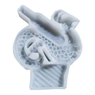 多功能刺身冰雕模具厨房工具创意大型立体硅胶铂金级多款摆盘装饰