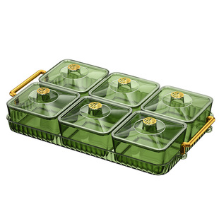 水果盘客厅家用茶几零食摆放盘糖果盘坚果盘办公室贝壳果盘干果盘