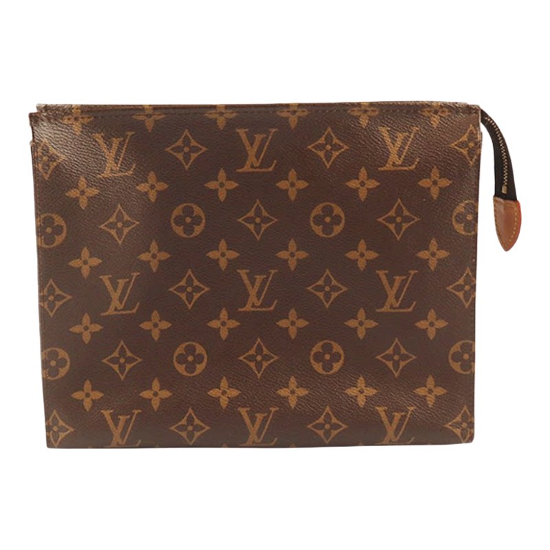 日本中古二奢「9.0新」LOUIS VUITTON(路易威登)盥洗袋老花手包