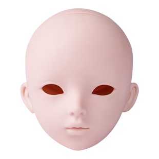 娃之恋60cm瑕疵娃头素体三分娃娃练妆bjd素头可改妆开头换眼练妆