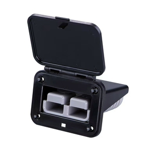 SMH50A600V安德森黑色塑料固定支架电动叉车接插件120A 175A插座