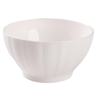 依山石坊一级骨瓷富士山饭碗面碗汤碗菜碗高温家用食品级陶瓷餐具