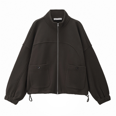 Giordano纯棉破骨卫衣外套