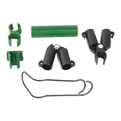 园艺爬藤架葡萄黄瓜架钢管架连接方形A字形配件钢丝扣A叉B叉