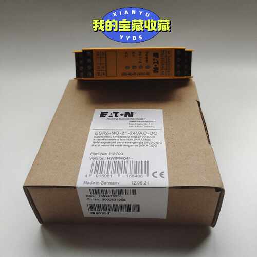 溢价-ESR5-NO-21-24VAC-DC穆勒(EATON)