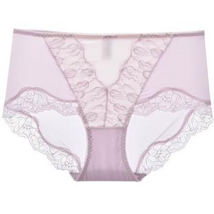 3件159|商场同款MYBODY新款女士内裤纯棉底档包臀高腰收腹平角裤