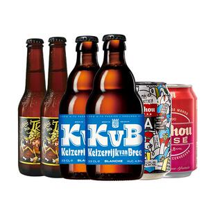 【进口】比利时KVB山树精西班牙马傲超值精酿组合装330ml*6