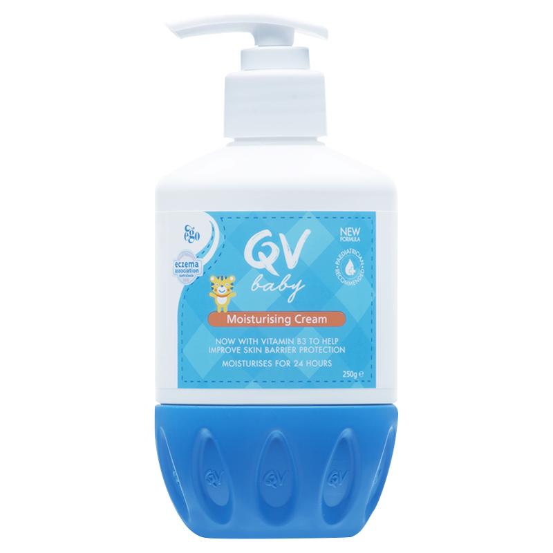 【自营】QV 老爸抽检 ego 婴儿澳洲保湿儿童身体乳250g小老虎面霜