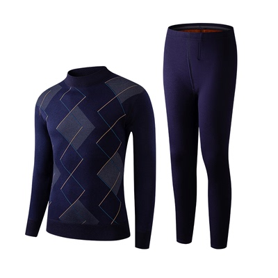 恒源祥中老年人保暖加厚高领内衣