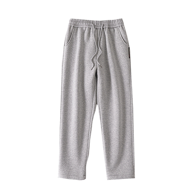 羊羔绒卫裤加绒加厚女裤大码宽松外穿休闲棉裤秋冬百搭运动裤保暖