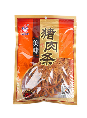 香味香手撕猪肉干儿童250g零食