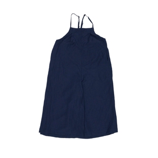 【新品】素然 AnKoRau 安高若 26夏女士轻量梭织麻感阔腿背带裙裤
