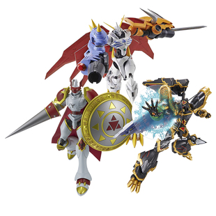 万代 拼装模型 FRS 数码宝贝 战斗暴龙兽奥米加兽公爵兽阿尔法兽