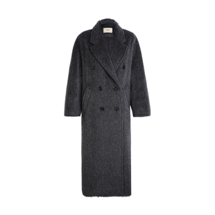 LYNEE【金标801 长期主义】意大利进口TEXCO苏力羊驼毛大衣一手长