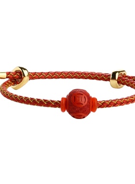 天然朱砂手链女款小众精致礼物