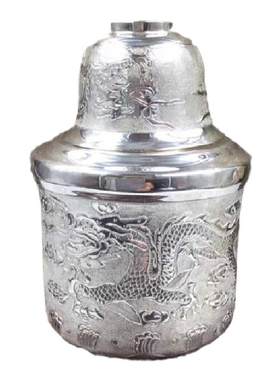 温酒壶酒盅酒具纯银手工分酒器