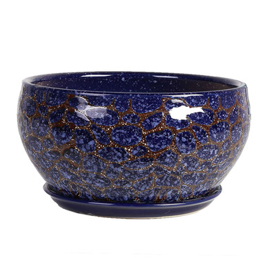 加厚28厘米陶瓷花盆清仓大码创意