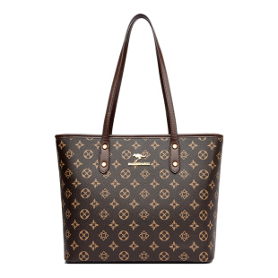 正品袋鼠女包包2026冬季新款托特手提包女士单肩斜跨大容量妈妈包