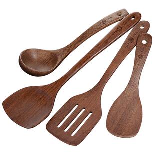 原森太木铲子不粘锅专用家用木质锅铲防烫炒菜铲长柄汤勺饭勺煎铲