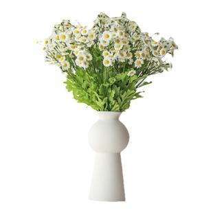 洋甘菊小雏菊仿真花客厅摆设餐桌家居装饰花束假花艺摆件拍照道具